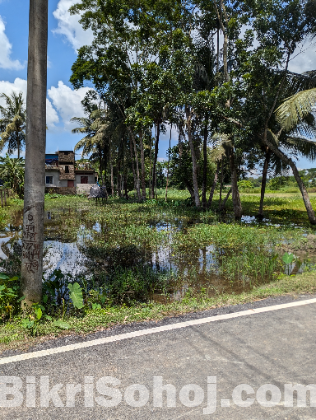রাস্তার পাশে জমি বিক্রয় করা হবে
